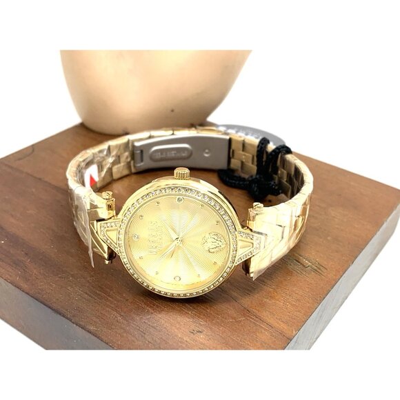 Versus by Versace Women's Watch VSPCI5421 Quartz Gold Stainless Steel 34mm - Picture 8 of 14